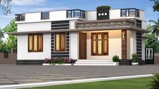 Beautiful Single Floor House Design‼️ Single Story House Design‼️ Village House Design 2024house [upl. by Iatnohs]