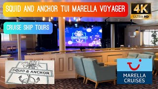 Tui Marella Cruises  Squid And Anchor Tour  Cruise Ship Walks  Marella Voyager 4k [upl. by Eliot353]