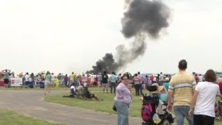 Camera was rolling for Dayton Air Show Crash [upl. by Assetan]