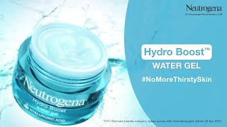 Neutrogena Hydro Boost Water Gel Science Video [upl. by Anirbas272]