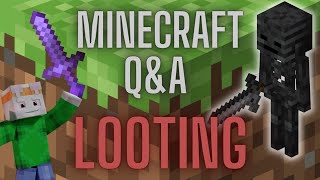 Rabbits QampA Does Looting Work if Held in the Offhand Minecraft [upl. by Lombard]