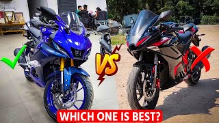 YAMAHA R15 V4 👍🏻vs GPX DEMON GR200r 👎🏻 Which one is best [upl. by Annayt]