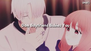 Dom Boyfriend Babies You M4F Cuddles Kisses Rambles ASMR RP [upl. by Rooker]