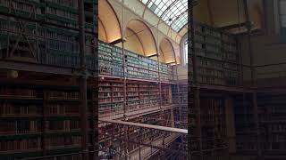 Library in Rijksmuseum Amsterdam [upl. by Arved]