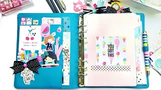 Kikki K A5 Planner Setup  My Custom Planner Setup 2018 [upl. by Ayanet]