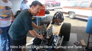 Nitro Injected DeSoto Hemi Warmup [upl. by Tiffie]