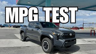 I can’t believe I got this MPG in the 2024 Toyota Tacoma [upl. by Rosio]