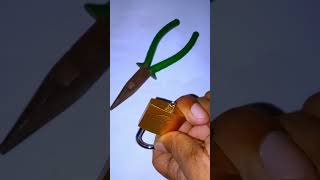 how to unlock padlock without key [upl. by Eirok]