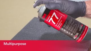 3M™ Super 77™ Spray Adhesive [upl. by Bridwell966]