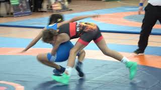 Wrestling  Ringen Schulmeisterschaft Zschopau 2023 weibl Schüler 38 kg FR Drechsel  Batbayar [upl. by Cir980]