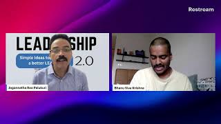 Hop Skip and Jump to Leadership Book Review  Jagannatha Rao Palukuri amp Bhanu Siva Krishna [upl. by Adnylam]