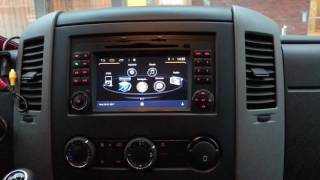 Mecedes Benz Sprinter Bilstereo backkamera montering [upl. by Drannek582]