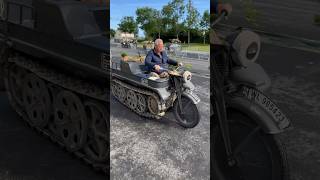 Kettenkrad 🤔 ww2 bike motor engine worldwar2 worldwartwo history track france germany cz [upl. by Leaffar]