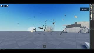 Su1722M3 Bombing Run  Roblox Studio [upl. by Aidnic]