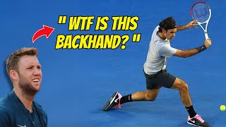 Roger Federers NEO Backhand A Stroke of Genius [upl. by Merissa143]