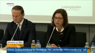 BASF Pressekonferenz zum Unfall in Ludwigshafen vom 18102016 [upl. by Htabazile]