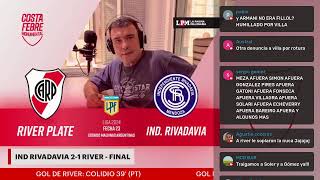 Independiente Rivadavia vs RIVER  EN VIVO  Fecha 23  Liga Profesional  Relata Lito Costa Febre [upl. by Lois]