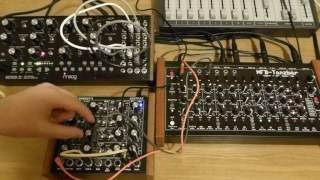 MFB Tanzbar Moog Mother 32 amp Doepfer Dark Energy 2 [upl. by Aikahs]