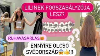 LILINEK LESZ FOGSZABĂLYZĂ“JA  RUHA SHOPPING HAUL  svedorszagieletunk backtoschool2024 [upl. by Rolfe972]