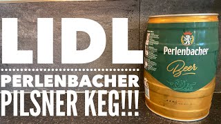 Lidl Perlenbacher Pilsner 5L Mini Keg Review [upl. by Taddeusz]