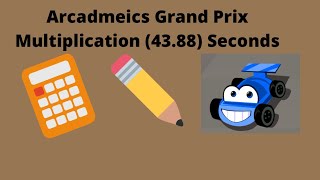 Arcademics Skill Builders Grand Prix Multiplication 4388 Second Run No Hack GTGFezz [upl. by Novyak]