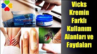 Vicks Krem Nerelerde Kullanılır amp Kısaca Faydaları [upl. by Odelia]