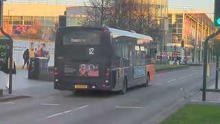 Here is the Berkshire bus 47693 on the number 12 in Slough Thursday 21 November 2024 [upl. by Naillig375]