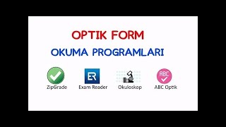 Optik Form Okuma Programları [upl. by Metzger]