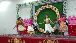 janmashtmi dance performance girls group dance competition [upl. by Ahsratal547]