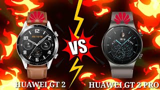 HUAWEI WATCH GT2 VS HUAWEI WATCH GT2 PRO DETAILS COMPARISON [upl. by Henrietta]