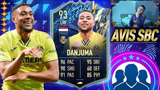 FIFA 22  AVIS SBC  ARNAUT DANJUMA 93  TOTS LALIGA  FAUT FAIRE OU PAS [upl. by Fortunia454]