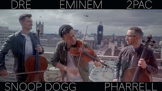 Hip Hop Medley  Dr Dre Eminem 2Pac Snoop Dogg Pharrell LMFAO Violin Cello Cover Ember Trio [upl. by Schreib]