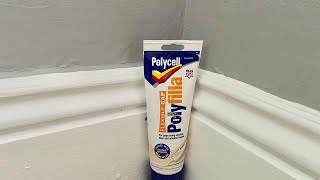 DIY Review Polycell Flexible Gap Polyfilla [upl. by Wales763]