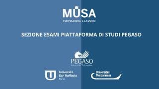 Sezione esami pegaso  Musa ECP Pegaso [upl. by Akirehc]