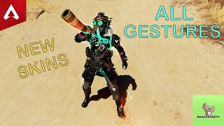 New Epic Skin for Bloodhound EctoHunter All Gestures Apex Legends  VOD  Aug24 [upl. by Behl301]