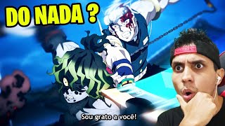 O CARA SURGIU DO NADA AQUI  DEMON SLAYER SEASON 2 EP 16 REACTION [upl. by Ahsekyt]