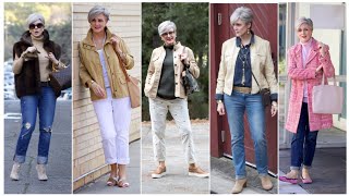 winter business casual outfits women Fashion 2024  comfortable winter clothes for women over 50 [upl. by Thomajan695]