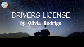 Olivia Rodrigo  Drivers License Lyrics [upl. by Akyre306]