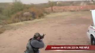 Anderson AM15 AR15 Tracer Rounds Live Fire [upl. by Idola396]