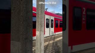 OffenbachOst Abfahrt RB430S2➡️DietzenbachBhf sbahn br430 shorts [upl. by Beverley]