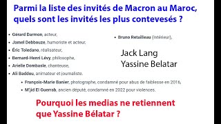 Salim parle de Macron au Maroc l’Algérie et Yassine Bellatar [upl. by Balch]