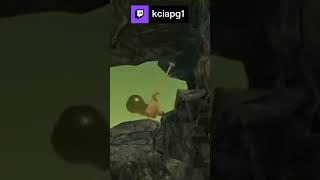 Getting Over It Cliffhanger Map ENDING 5 Times Clip 111 shorts  kciapg1 on Twitch [upl. by Marcoux263]