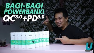 2019 Ganti Powerbank yang Support QC30 dan PD30  Unboxing  GIVEAWAY BANYAK [upl. by Jeremiah]