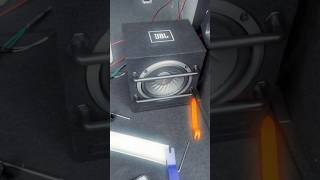 Subwoofer fitting VW Done ✅💚 shortvideo youtubeshorts subwoofer [upl. by Vasily375]