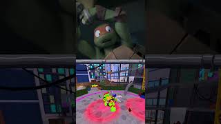 TMNT  Les Tortues Ninja combattent Superfly dans ce jeu vidéo  Shorts [upl. by Otrebtuc331]