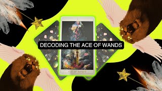 The Artist Decoded Tarot Decoding the Ace of Wands [upl. by Viviene]