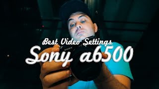 How To Best Setup Your Sony a6500 For Filmmaking  RehaAlev [upl. by Haniraz]