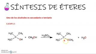 SÍNTESIS Y REACCIONES DE LOS ÉTERES [upl. by Niak]