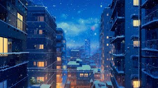 SNOWING IN ＯＳＡＫＡ Lofi Hip Hop [upl. by Anirok872]