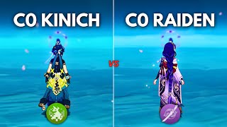 Who to Pull  C0 Kinich vs Raiden   Genshin Impact [upl. by Kline536]